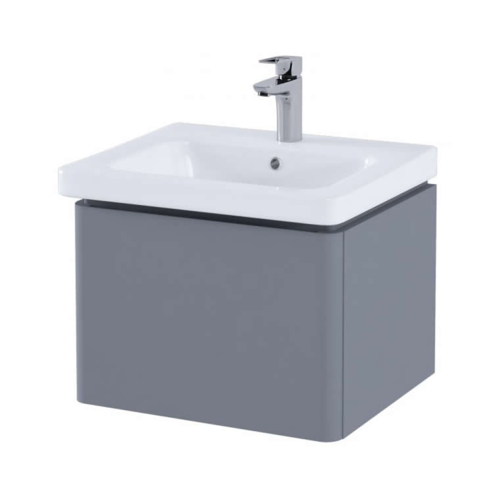 Photo Of RAK Resort Matt Grey 550mm Wall Mounted Vanity Unit