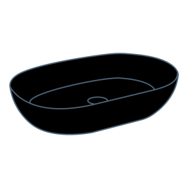 Black Countertop Basins