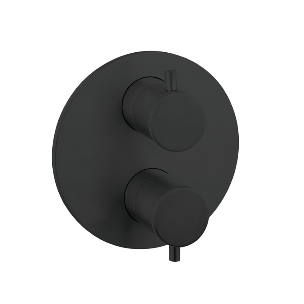 Photo of Crosswater MPRO Industrial Carbon Black Crossbox 1000 Valve
