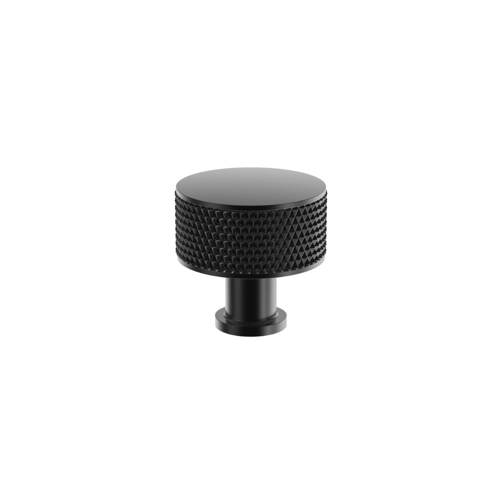 Cut out image of the Tavistock Quinn Black Furniture Knob Handle