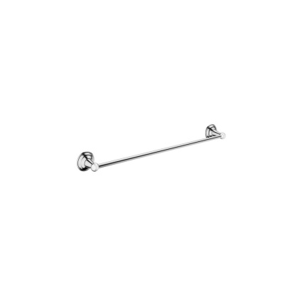 Cutout image of Crosswater Belgravia Chrome Single Towel Rail
