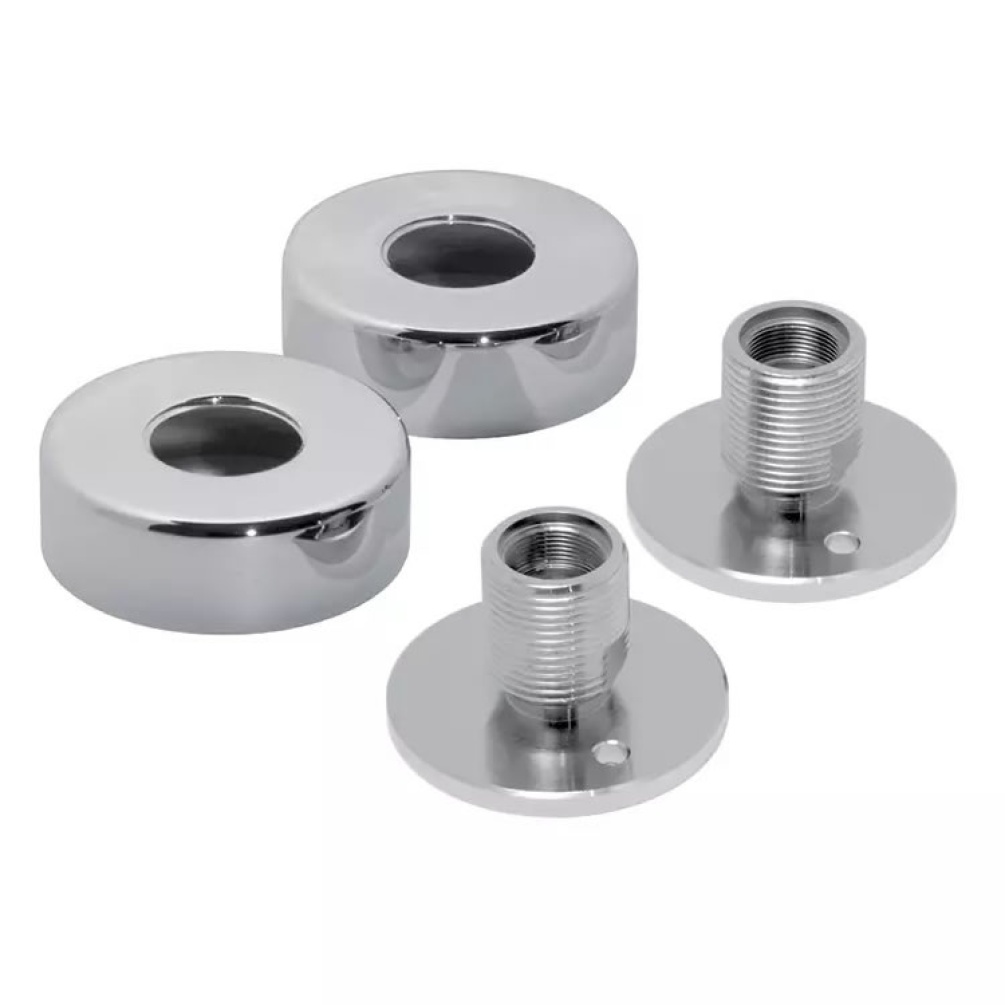 Cutout image of Vado Pair of Shower Elbows with Shrouds