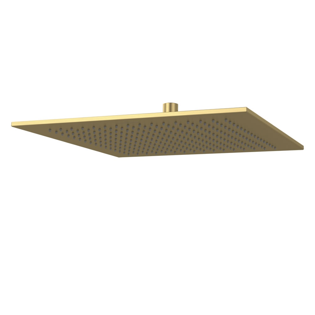 Cutout image of Villeroy & Boch Universal 350mm Brushed Gold Square Shower Head
