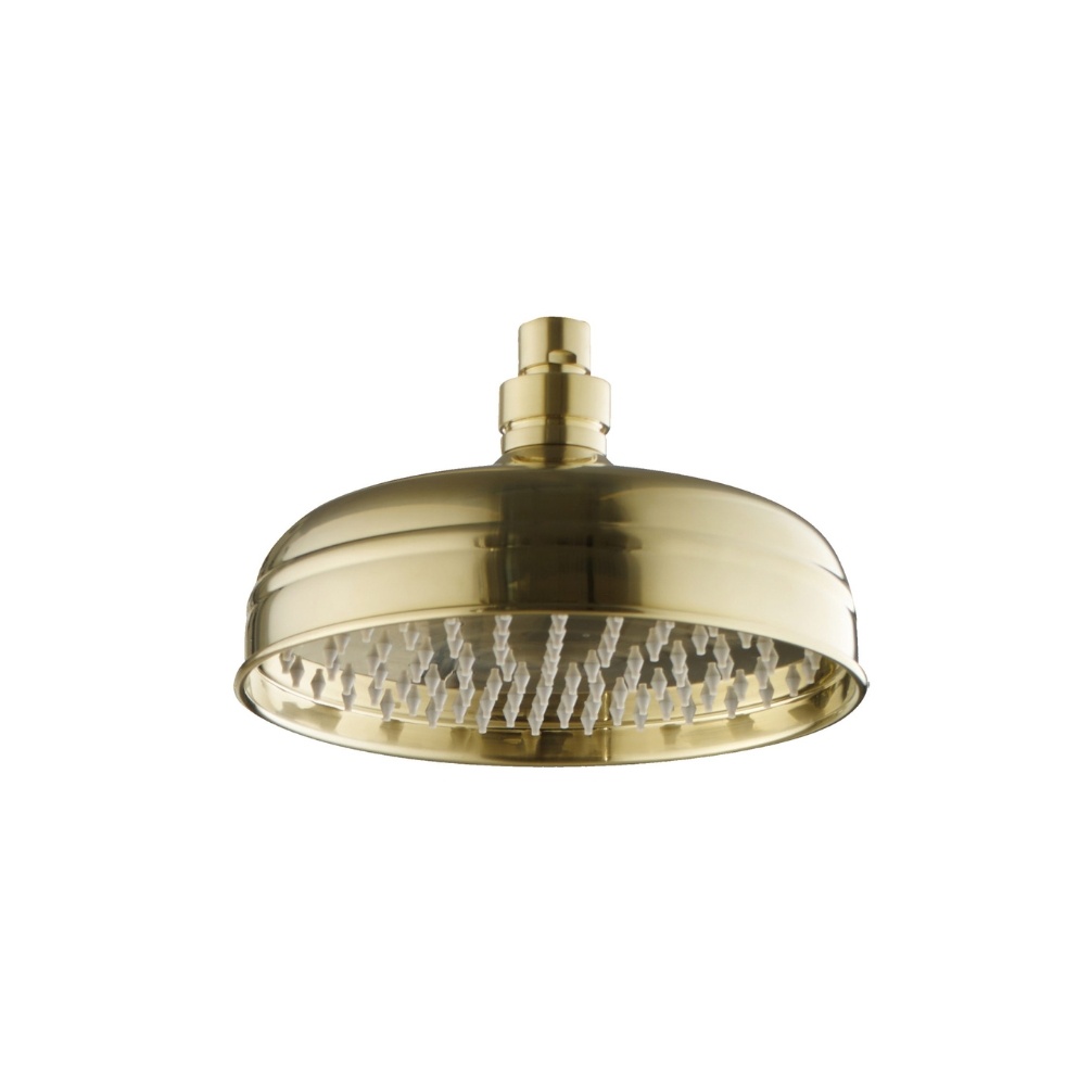 JTP Grosvenor Cross Round Rainfall Shower Head Cut out