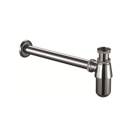 Product Cut out image of the Burlington Chrome Traditional Bottle Trap