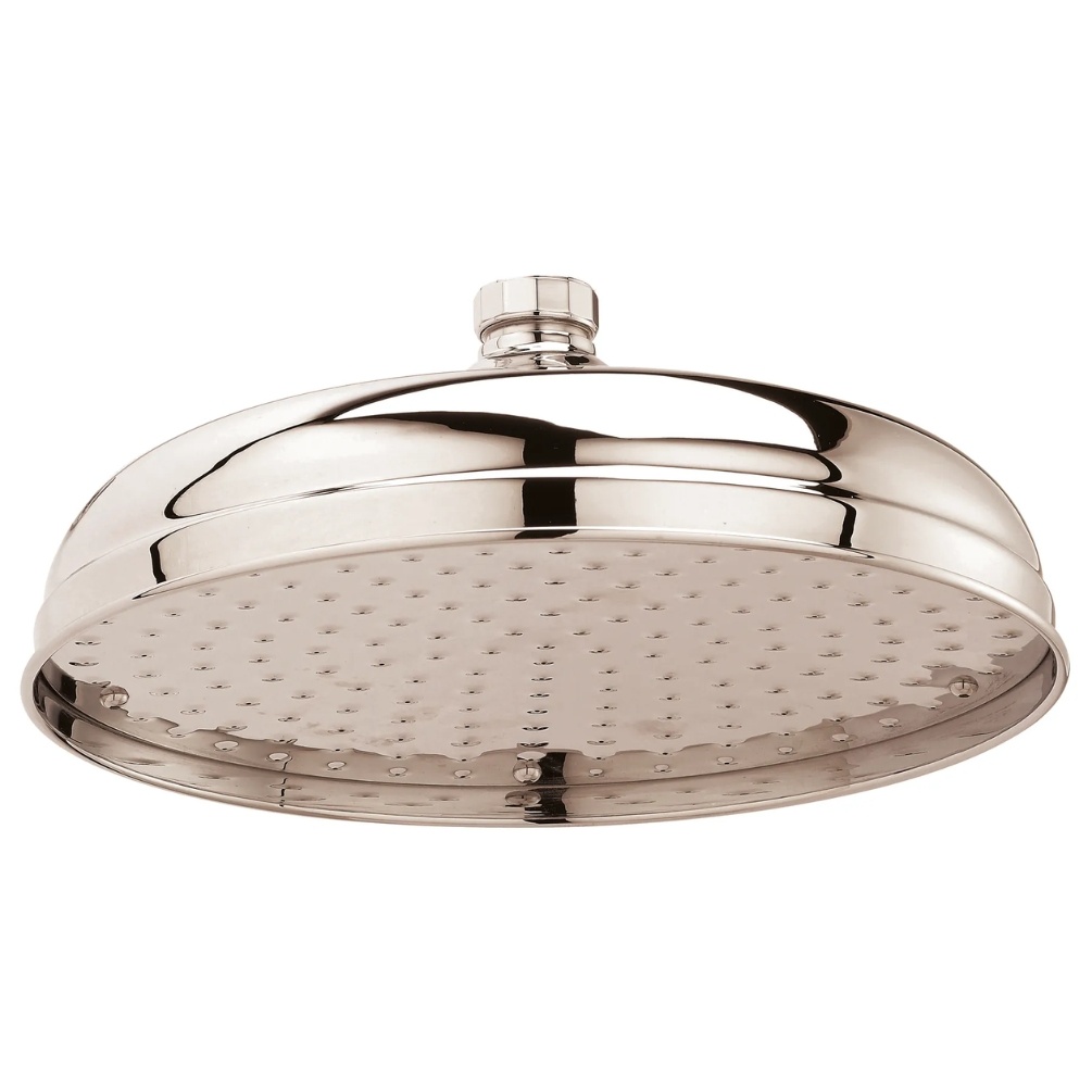BC Designs Victrion Nickel 12" Round Shower Head Cut Out