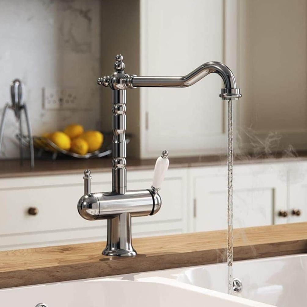 The Tap Factory Wisteria 4 In 1 Traditional Instant Hot Kitchen Tap