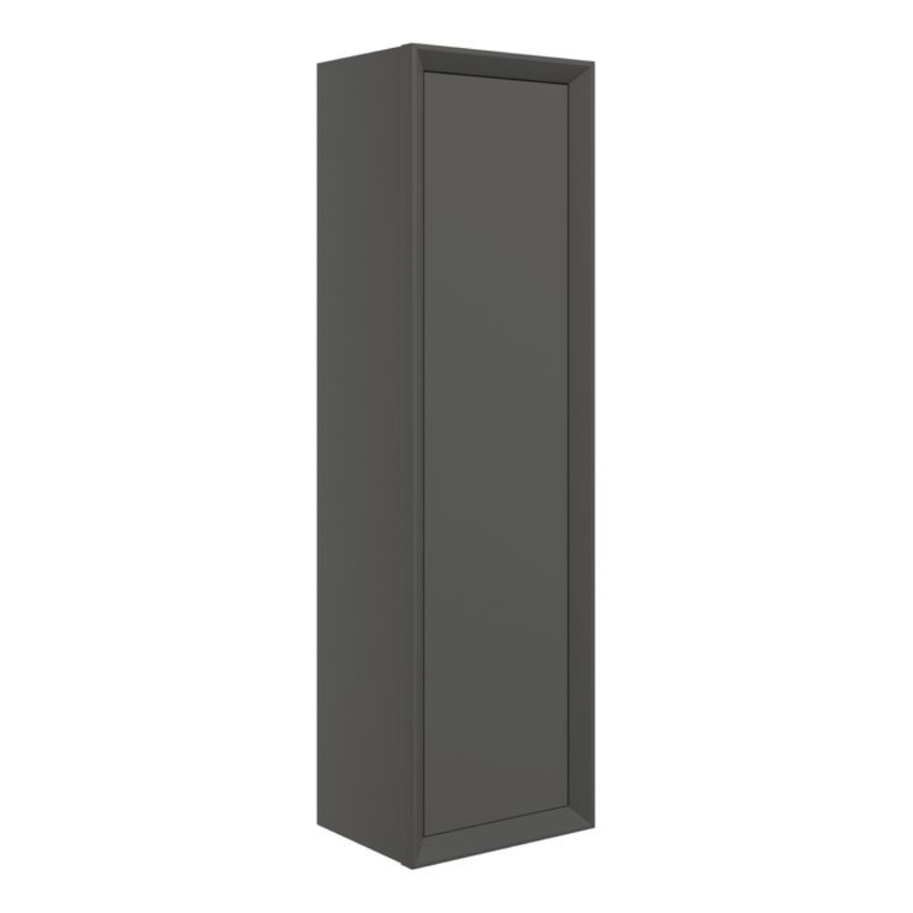 Apex Air Matt Clay 345mm Wall Hung Tall Unit Cut Out