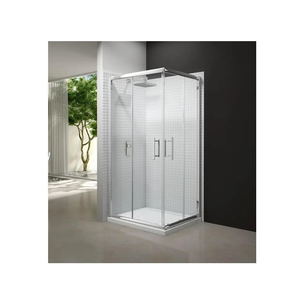 Lifestyle image of Merlyn 6 Series 800mm Corner Shower Door