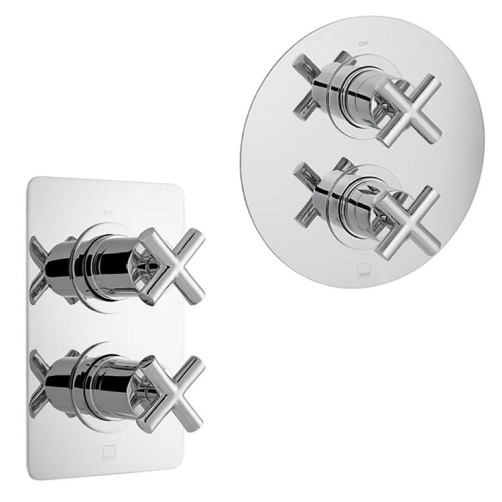 Cutout image of Vado Elements Single Outlet Thermostatic Shower Valve