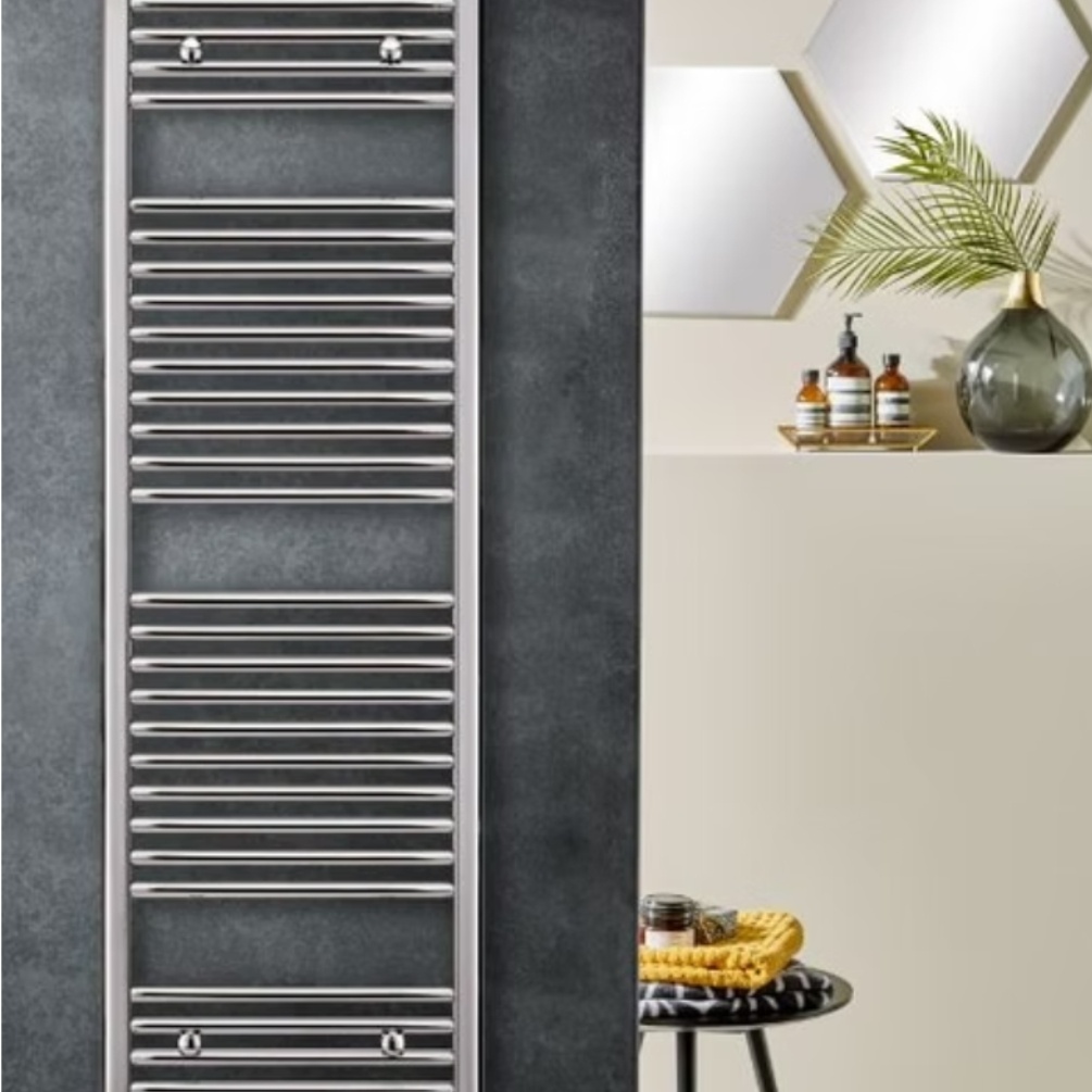 Velaro Elan 600 x 800mm Chrome Designer Radiator Lifestyle