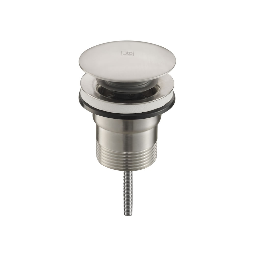 Cutout image of JTP Inox Chrome Universal Click Clack Basin Waste