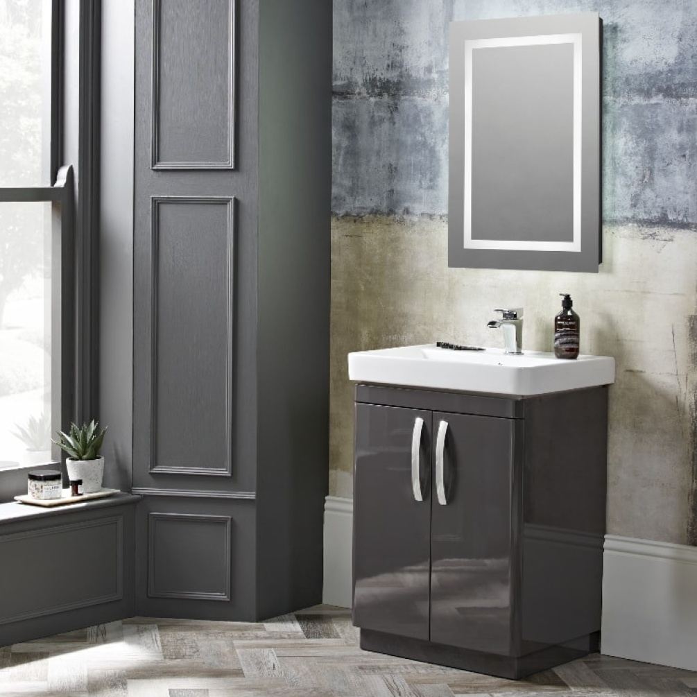 Photo of Tavistock Compass 600mm Freestanding Unit & Basin Lifestyle Image