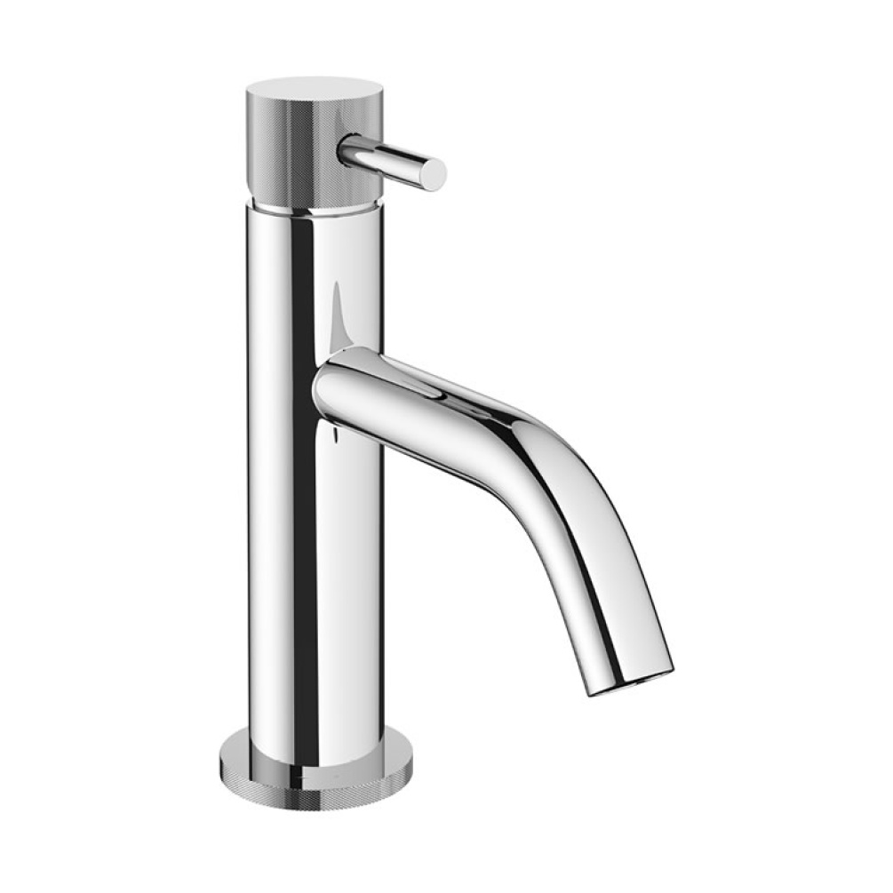 Crosswater MPRO Chrome Knurled Basin Monobloc - Image 1