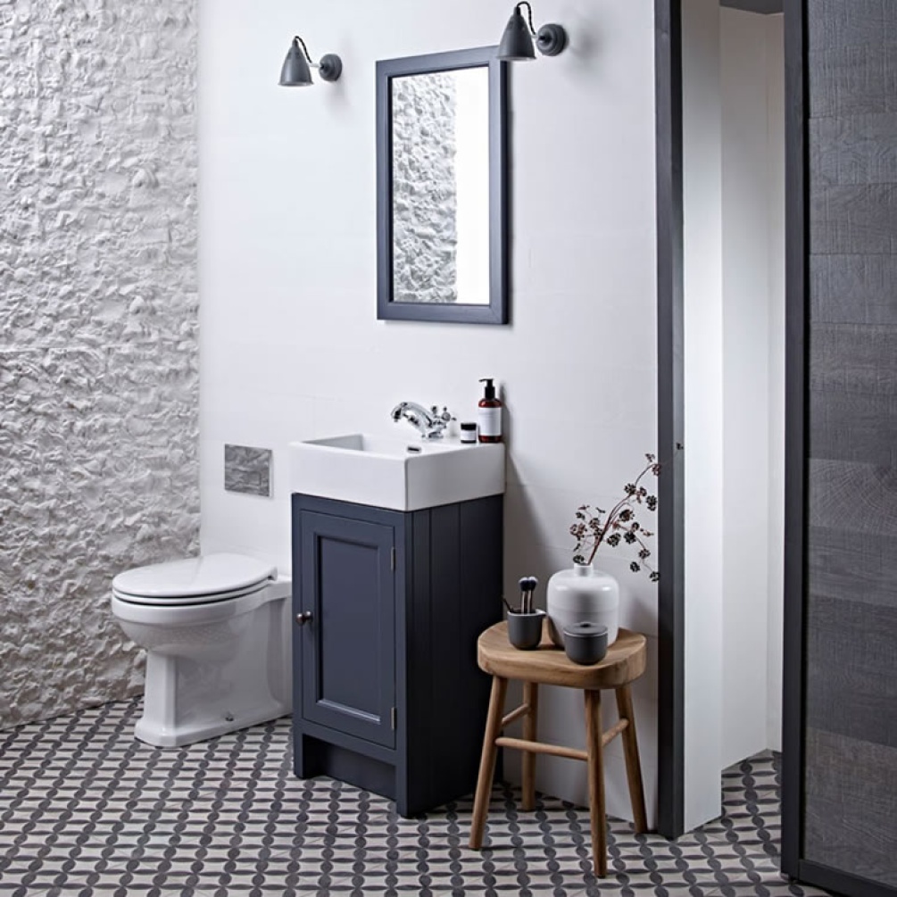 Roper Rhodes Hampton 450mm Slate Grey Cloakroom Unit & Basin