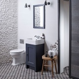 Roper Rhodes Hampton 450mm Slate Grey Cloakroom Unit & Basin