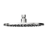 Product Cut out image of the Abacus Emotion Chrome Round Fixed Shower Head