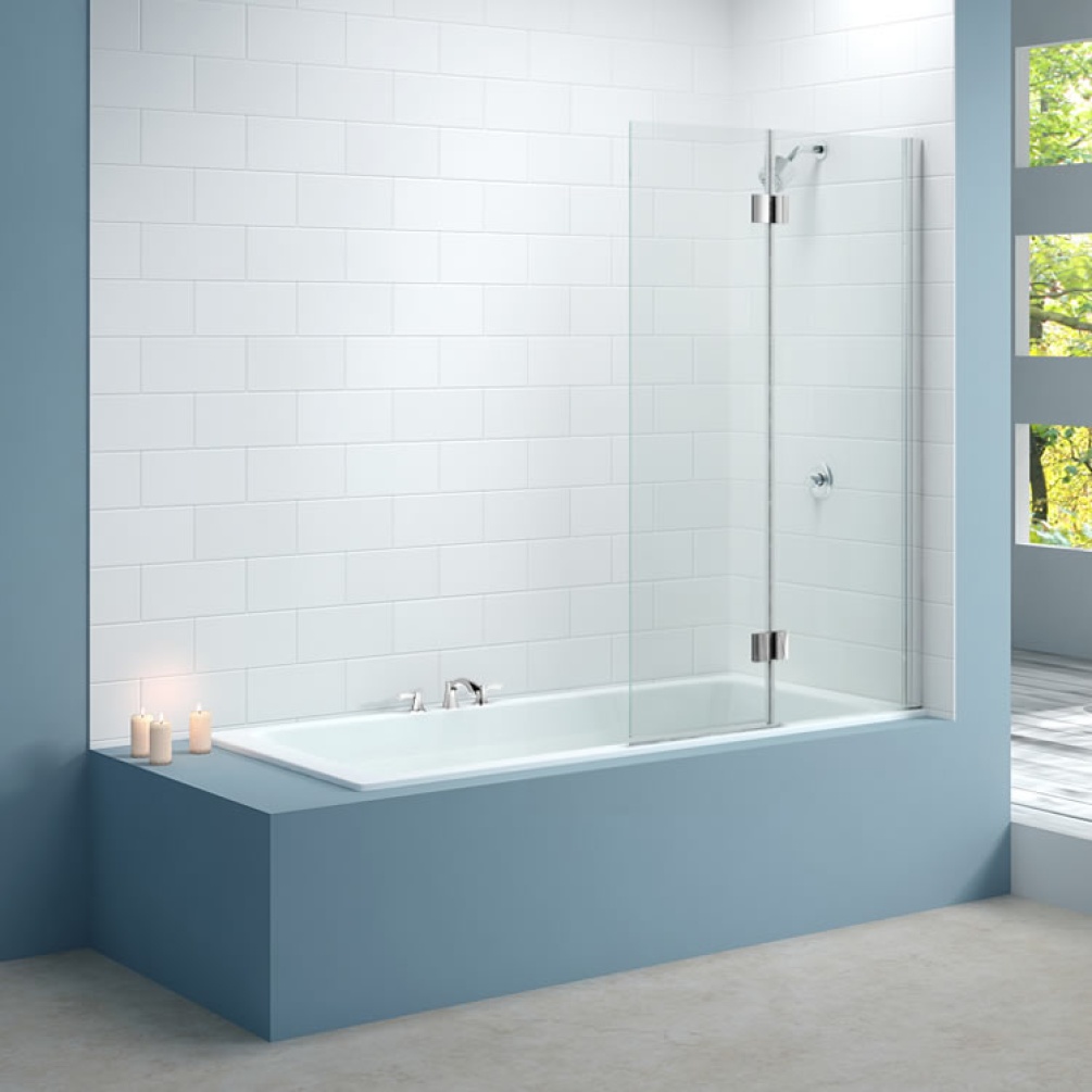 Lifestyle image of Merlyn MB7 Two Panel Hinged Bath Screen