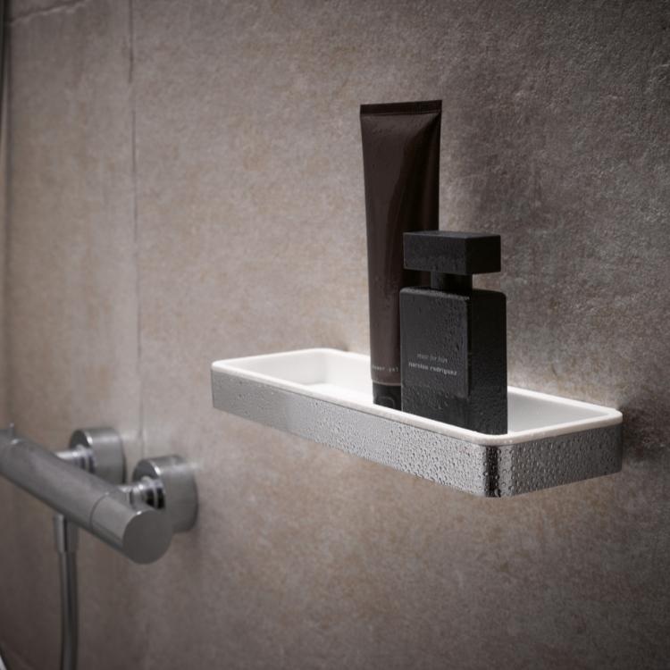 Keuco Plan Chrome Shower Basket Sanctuary Bathrooms