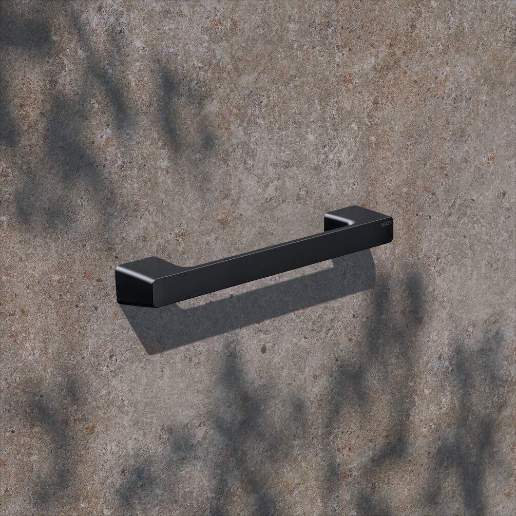 KEUCO Aveno 300mm Matt Black Grab Bar