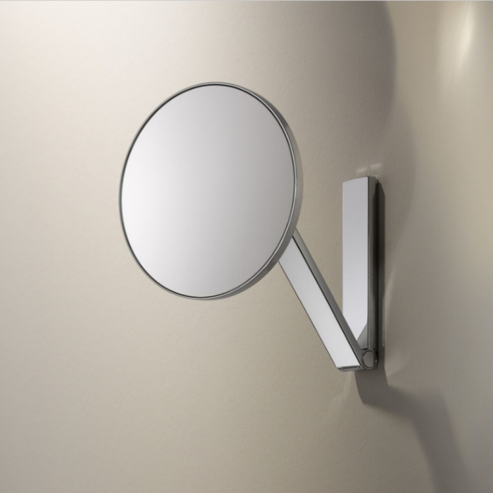 Close up product image of Keuco iLook_Move Round Cosmetic Mirror 17612 010000
