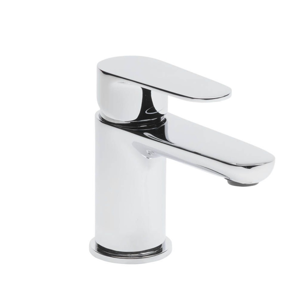Tavistock Zero Chrome Mini Mono Basin Mixer With Waste