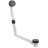 Cutout image of Vado Individual Brushed Black Clic-Clac Bath Waste & Overflow