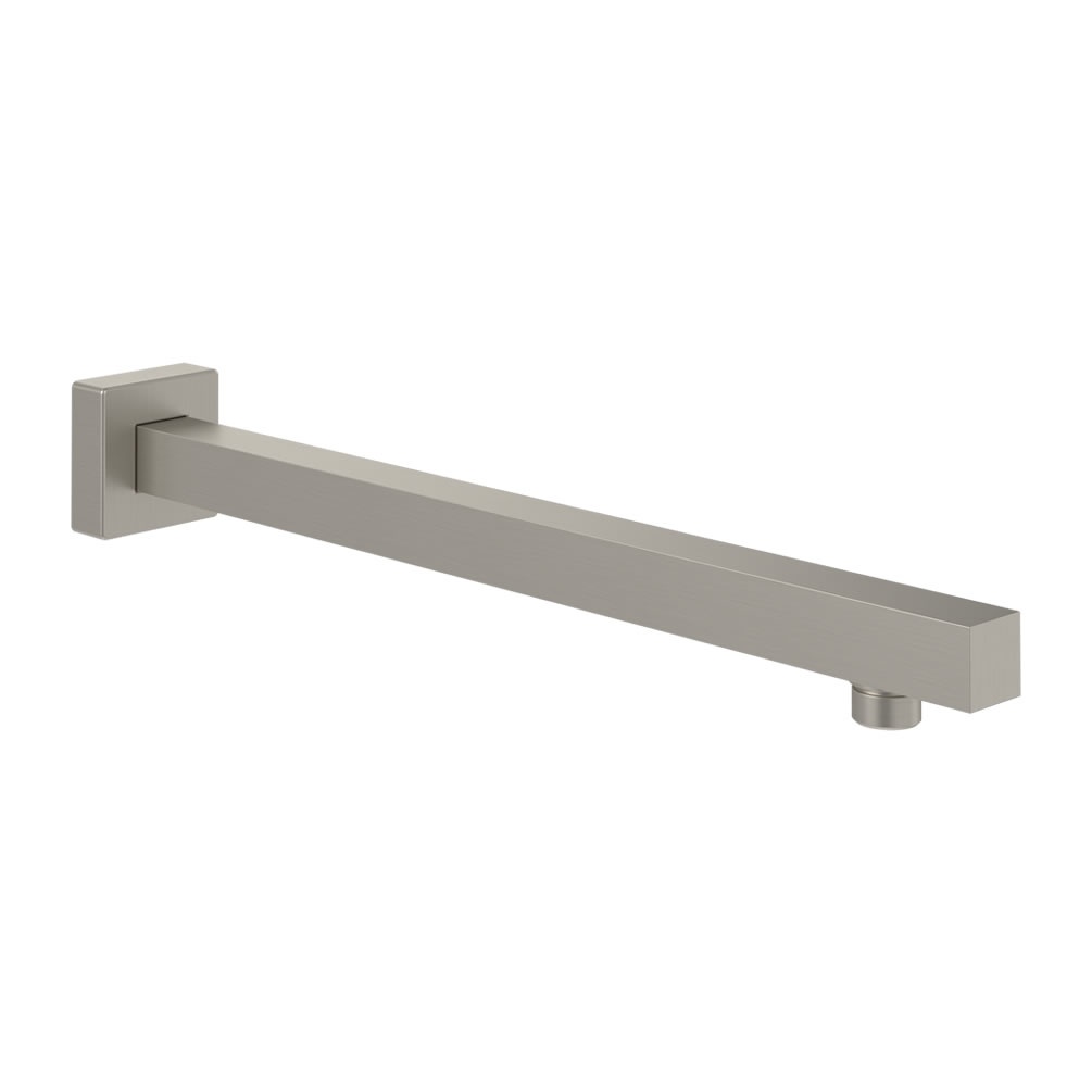Cutout image of Villeroy & Boch Universal Brushed Nickel Square Wall-Mounted Shower Arm