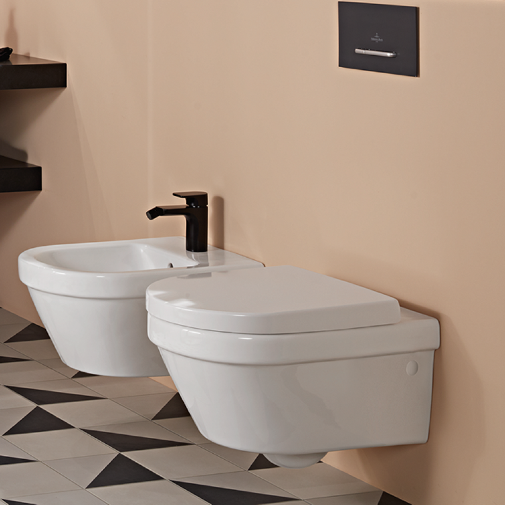 Lifestyle Photo of Villeroy and Boch Architectura Rimless 530mm Wall Hung WC