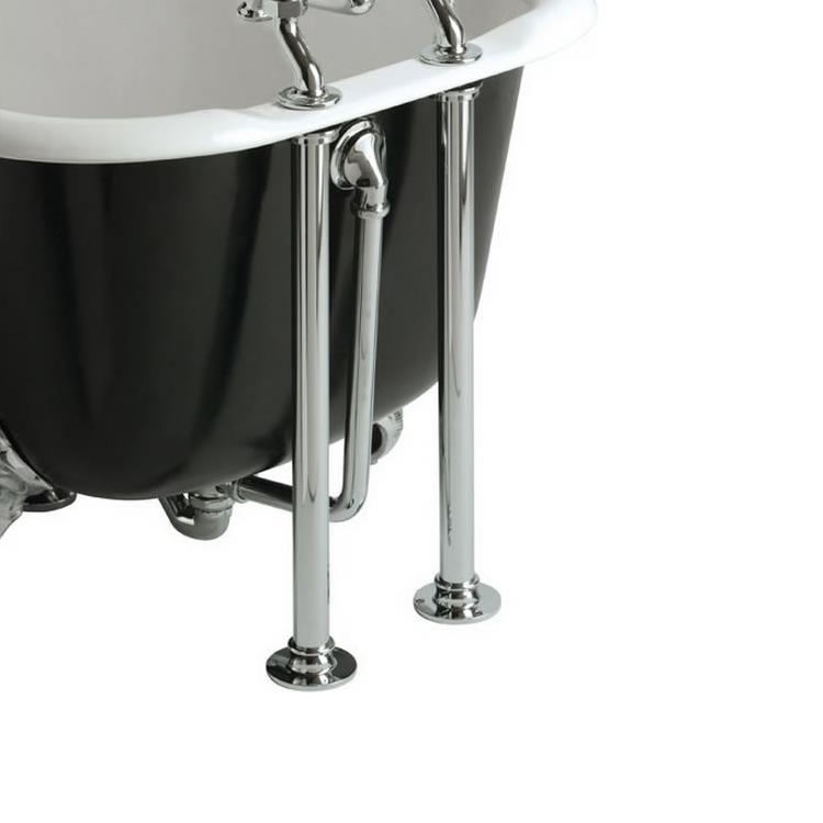 Heritage Chrome Pipe Shrouds Sanctuary Bathrooms