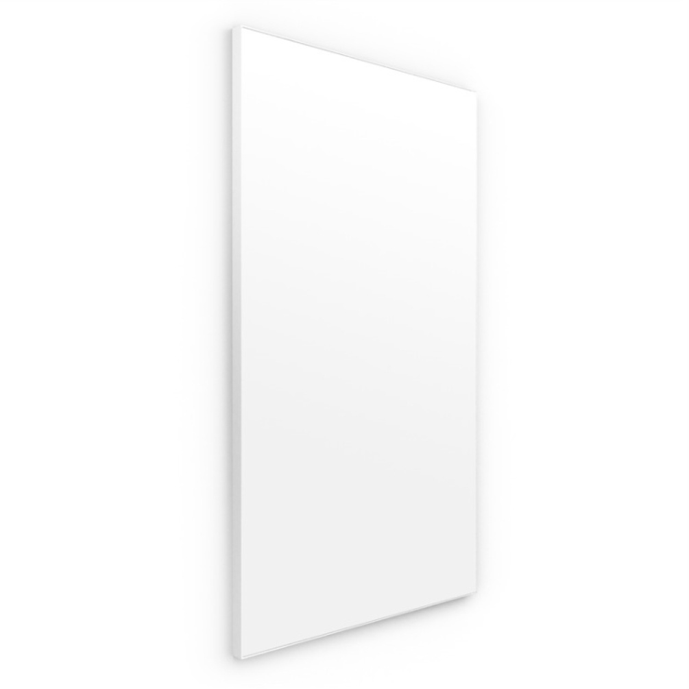 Product Cut out image of Origins Living Tate White 1200mm Mirror on an angle