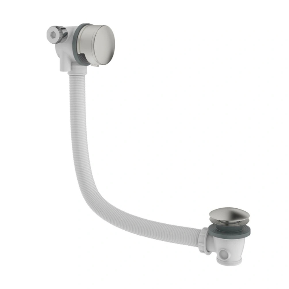 product cut out image crosswater mpro bath filler waste and overflow stainless steel pro0355v_v2