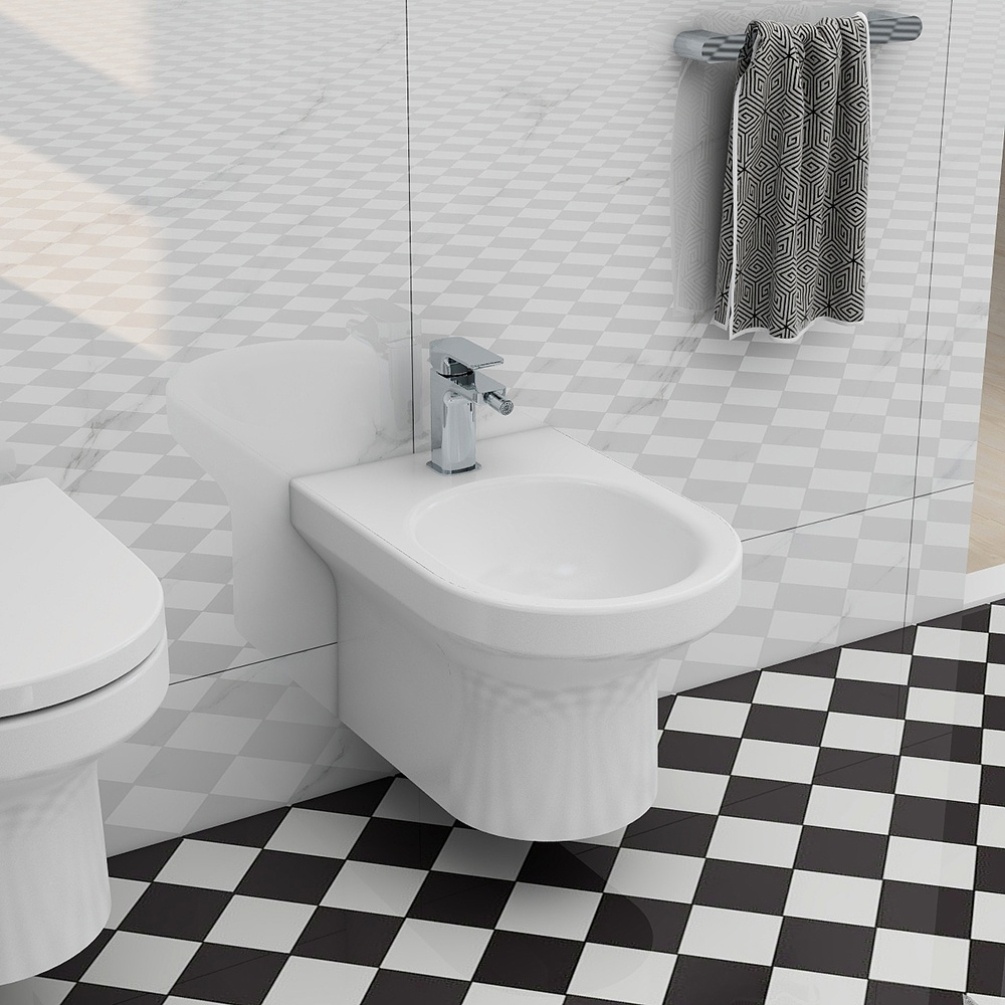 Imex Alma Wall Hung Bidet Lifestyle