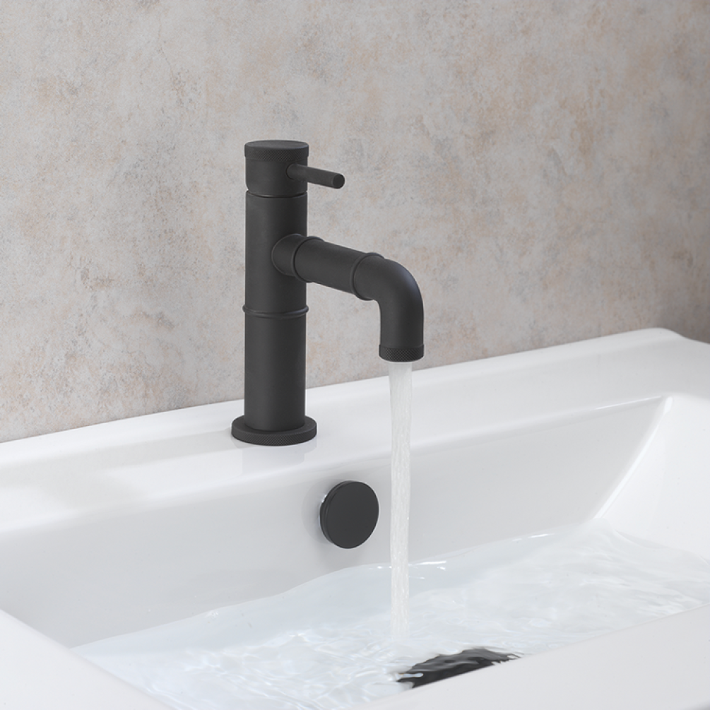 Lifestyle Photo of Crosswater MPRO Industrial Carbon Black Basin Monobloc