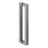 Cutout image of Crosswater Asura 8 Polished Stainless Steel Sleek Handle