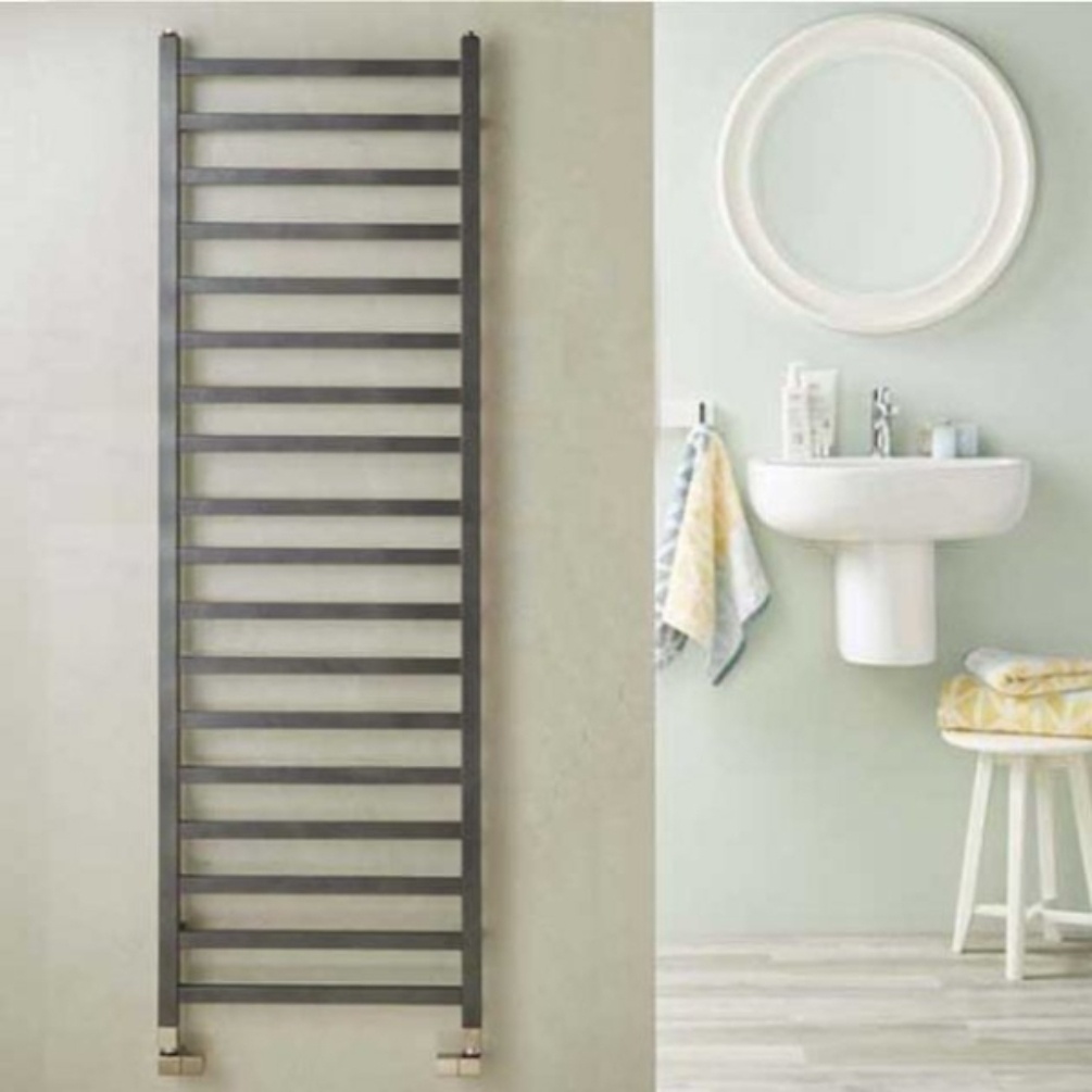 Velaro Baxx 1600mm x 500mm Anthracite Designer Towel Radiator Lifestyle