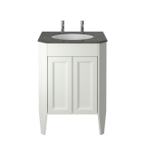 Heritage Caversham 600mm Chantilly Freestanding Granley Vanity Unit