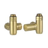 Cutout image of JTP Brushed Brass Dual Fuel Radiator Valves