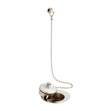 Booth & Co. Axbridge Bright Nickel Plug & Chain Basin Waste
