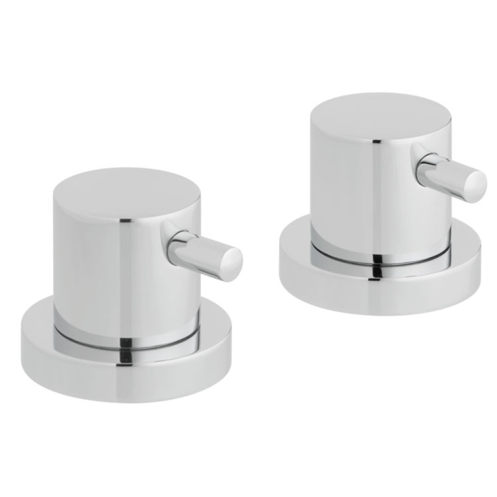 Vado Zoo Pair of Deck Mounted Stop Valves Image 1