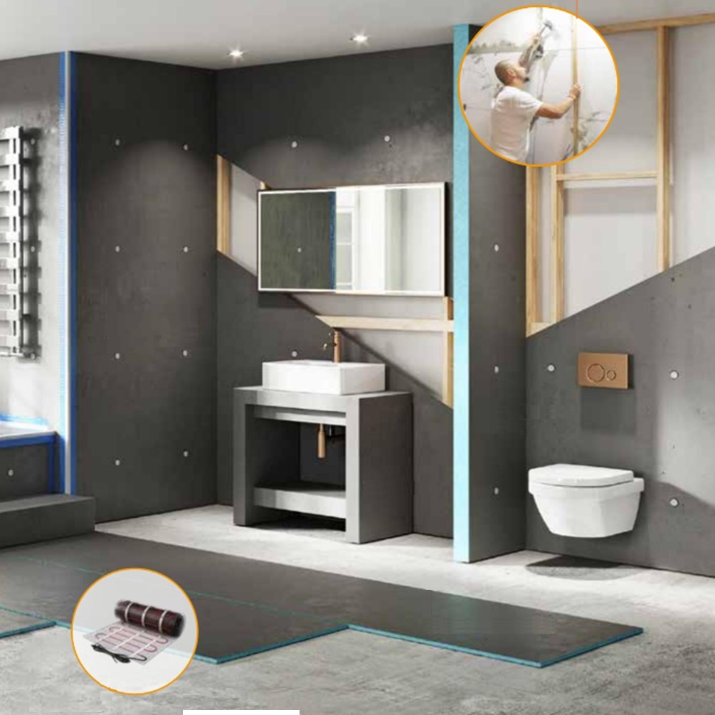 Tile Backing Abacus Elements 1200mm x 600mm 10mm Tile Backer Board