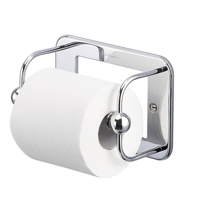 Product Cut out image of the Burlington Toilet Roll Holder