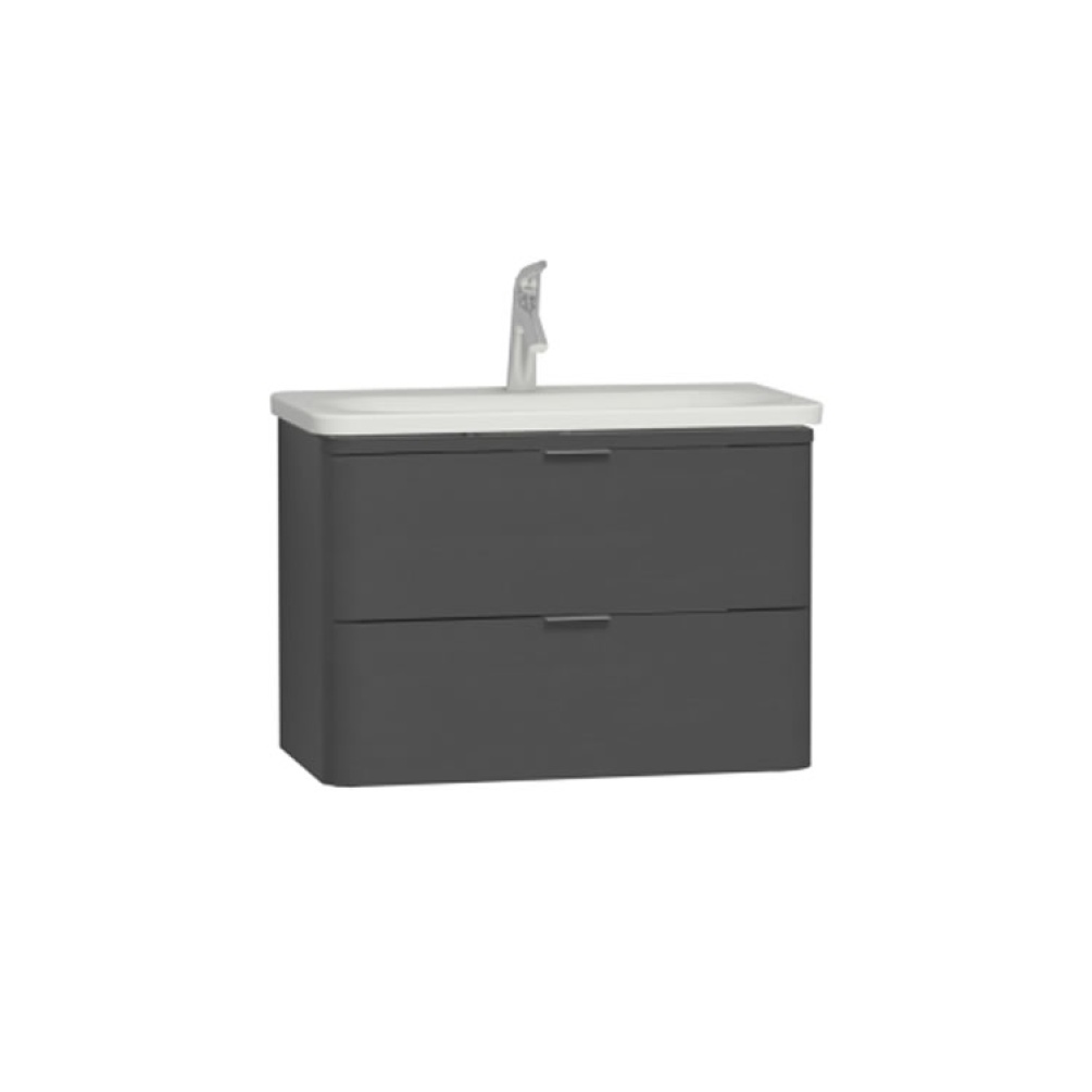 Vitra Designer Nest Trendy 800mm Wall Hung Vanity Unit & Basin