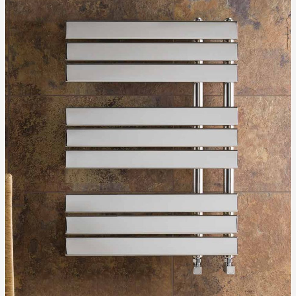 Lifestyle Photo of Eastbrook Leonardo Designer Heated Towel Rail - Chrome