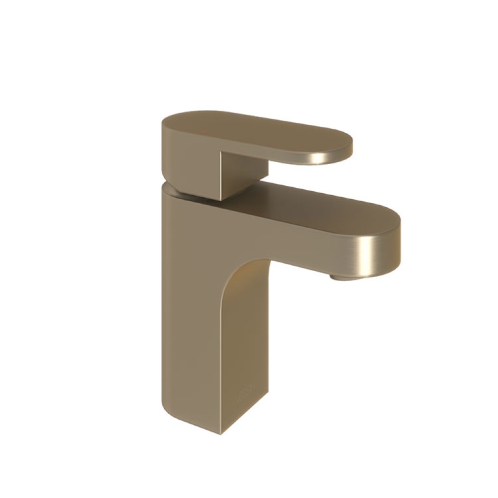 Product Cut out image of the Abacus Ki Brushed Nickel Mono Basin Mixer