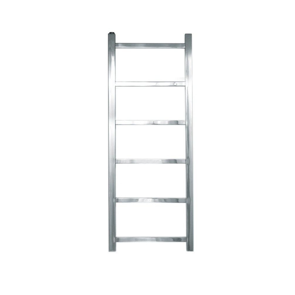 Cut out image of The Sussex Range by JIS Brunswick 900mm x 350mm Polished Stainless Steel Electric Towel Rail