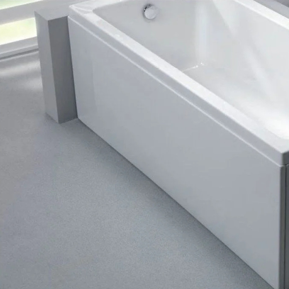 Lifestyle image of the Carron 1750mm x 540mm Carronite Front Bath Panel