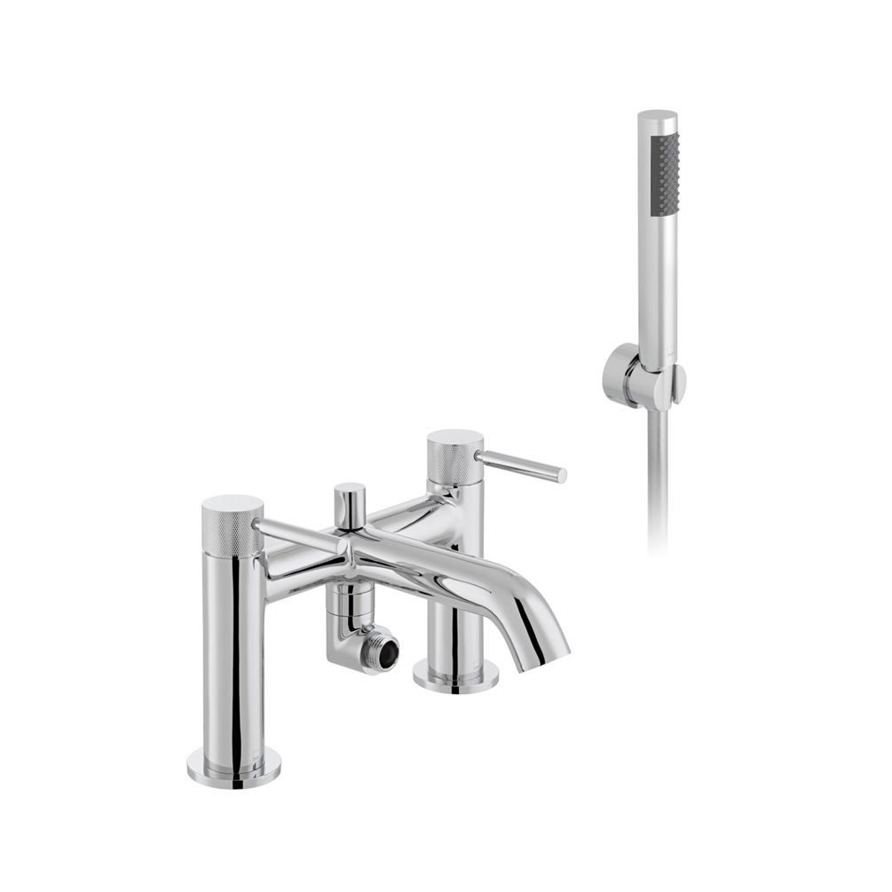 Cutout image of Vado Origins Knurled Accents Bath Shower Mixer