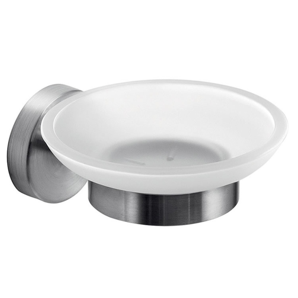 Cutout image of Origins Living Gedy G Pro Soap Holder Brushed.